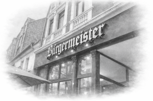 Handgemachte Burger, lecker weil sie eben nicht perfekt aussehen aber schmecken.