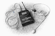 Funkstrecken von Rode und Sennheiser, Mikrofone von Sennheiser und DPA.