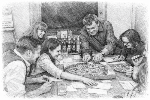 Bei allem Ernst, kommt auch der Spaß und Teamgeist nicht zu kurz.