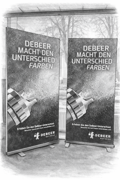 Faltbare, leicht zu transportierende Leuchtdisplays