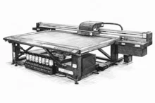 UV Druckmaschine für Schilder und Plattendruck auf Dibond, Acryl...